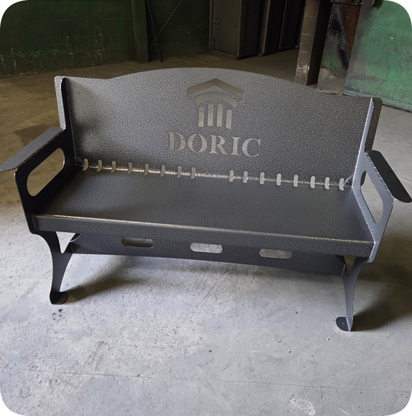 Personalized Metal Benches